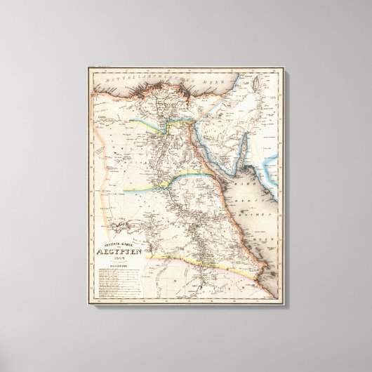 Ägypten 9 leinwanddruck (Vorderseite)