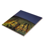 Ägypten, Abu Simbel, Kolossale Figuren von Ramesse Fliese (Seite)