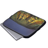 Ägypten, Abu Simbel, Kolossale Figuren von Ramesse Laptopschutzhülle (Vorne Knopf)