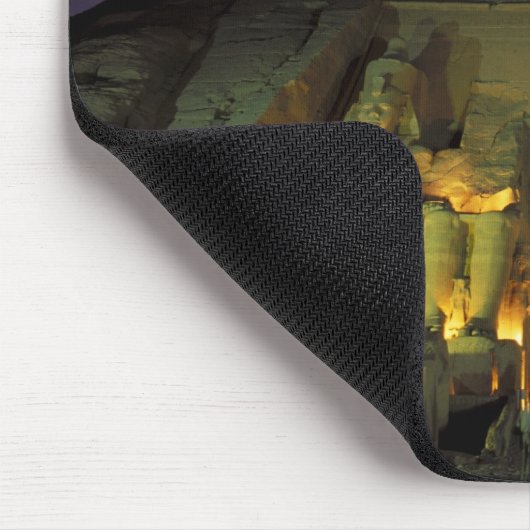 Ägypten, Abu Simbel, Kolossale Figuren von Ramesse Mousepad (Ecke)