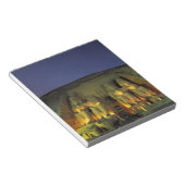 Ägypten, Abu Simbel, Kolossalfiguren von Ramesses Notizblock (angewinkelt)