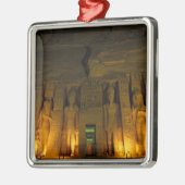 Ägypten, Abu Simbel, Lichtfassade der kleinen Ornament Aus Metall (Links)