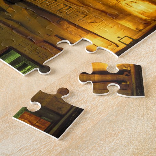 Ägypten, Abu Simbel, Lichtfassade der kleinen Puzzle (Seite)