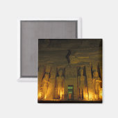 Ägypten, Abu Simbel, Lichtfassade des Kleinen Magnet (Vorderseite/Rückseite)