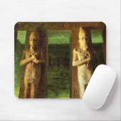 Ägypten, Abu Simbel, Statue Ramesses II, Mousepad (Mit Mouse)