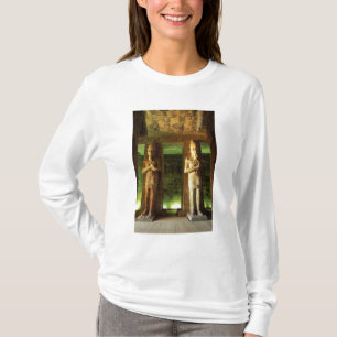 Ägypten, Abu Simbel, Statue Ramesses II, T-Shirt