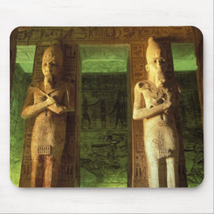 Ägypten, Abu Simbel, Statue von Ramses II., Mousepad