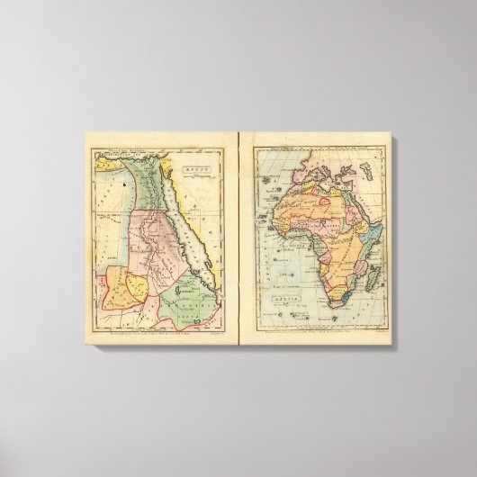 Ägypten, Afrika Leinwanddruck (Vorderseite)