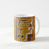 Ägypten-Ägypter-Kunst Kaffeetasse (VorderseiteRechts)