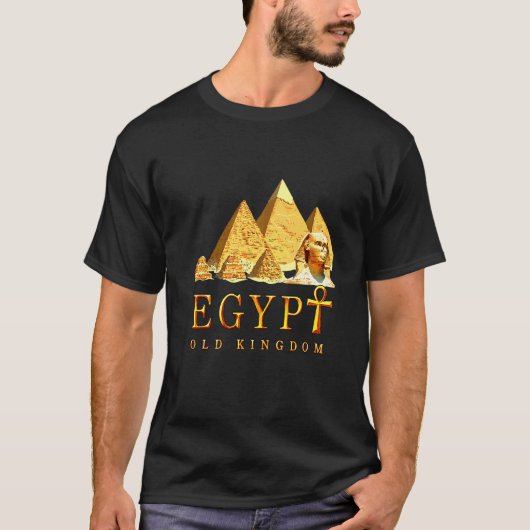 Ägypten Altes Königreich Pyramiden Pharaoh Ancient T-Shirt (Vorderseite)