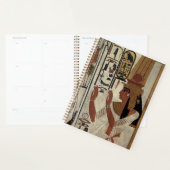 Ägypten Ancient Pharoah Tombs Farbenfrohe Malerei Planer (Anzeige)