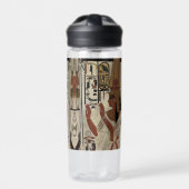 Ägypten Ancient Pharoah Tombs Farbenfrohe Malerei Trinkflasche (Vorderseite)