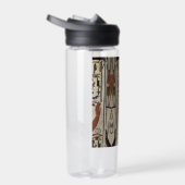 Ägypten Ancient Pharoah Tombs Farbenfrohe Malerei  Trinkflasche (Rechts)