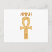 Ägypten Ankh Postkarte (Vorderseite)