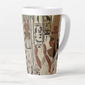 Ägypten Antike Pharao Tombs Farbenfrohe Malerei Ku Milchtasse (Rechte Ecke)