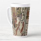 Ägypten Antike Pharao Tombs Farbenfrohe Malerei Ku Milchtasse (Linke Ecke)