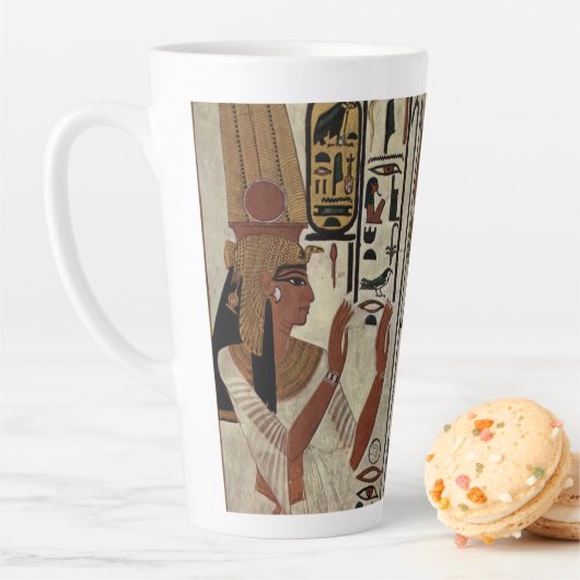 Ägypten Antike Pharao Tombs Farbenfrohe Malerei Ku Milchtasse (Beispiel)