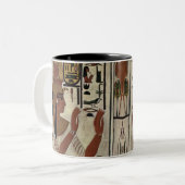 Ägypten Antike Pharao Tombs Farbenfrohe Malerei Ku Zweifarbige Tasse (Vorderseite Links)