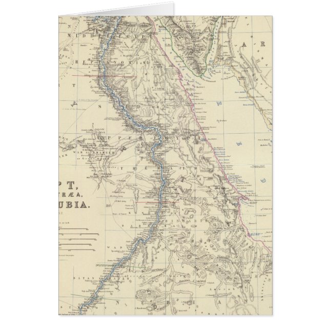 Ägypten, Arabien Petraea, Nubien (Vorne)