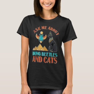 Ägypten Archäologie Ägyptologie Skarabäen Zukunft T-Shirt