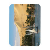 Ägypten, Assuan, Nile River, Felucca Segelboote, 2 Magnet (Vertikal)