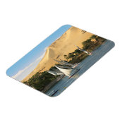 Ägypten, Assuan, Nile River, Felucca Segelboote, 2 Magnet (Linke Seite)