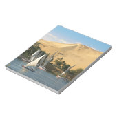 Ägypten, Assuan, Nile River, Felucca Segelboote, 2 Notizblock (Rotiert)