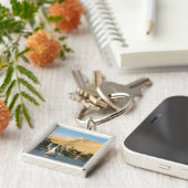 Ägypten, Assuan, Nile River, Felucca Segelboote, 2 Schlüsselanhänger (Seite)