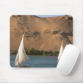 Ägypten, Assuan, Nile River, Felucca Segelboote, Mousepad (Mit Mouse)
