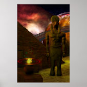 Ägypten Aufstieg der digitalen 3D-Kunst Poster (Vorne)