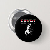 Ägypten Basketball Fans Jersey - Ägyptischer Flagg Button (Vorne & Hinten)