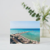 Ägypten. Blick aufs Rote Meer. Postkarte (Stehend Vorderseite)