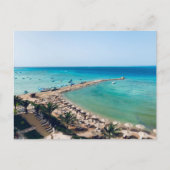 Ägypten. Blick aufs Rote Meer. Postkarte (Vorderseite)