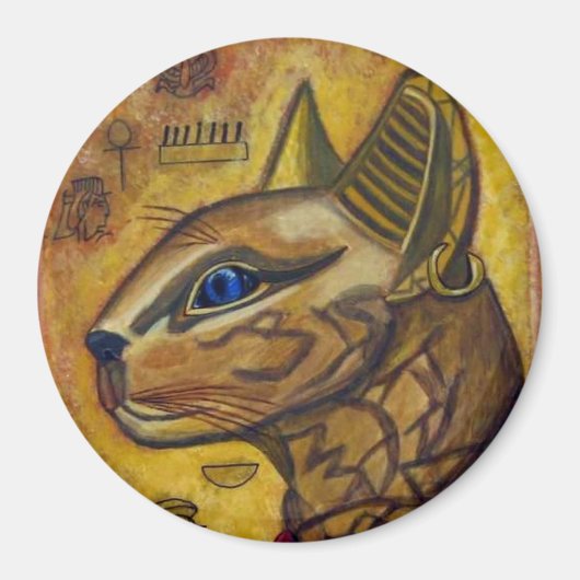 Ägypten Cat Magnet (Vorne)