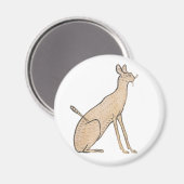 Ägypten Cat Magnet (Vorderseite/Rückseite)