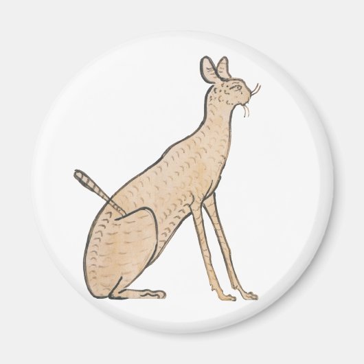 Ägypten Cat Magnet (Vorne)