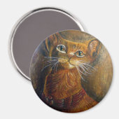 Ägypten Cat Magnet (Vorderseite/Rückseite)