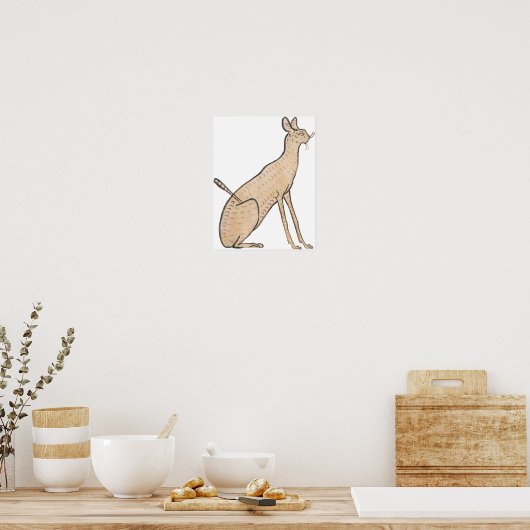 Ägypten Cat Poster (Küche)