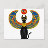 Ägypten Cat Postkarte (Vorderseite)