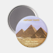 ÄGYPTEN: Das erste Magnet für die Pyramidenregelun (Vorderseite/Rückseite)