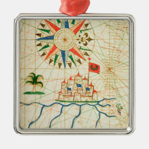Ägypten, der Fluss Nil und Kairo Ornament Aus Metall