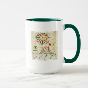 Ägypten, der Fluss Nil und Kairo Tasse