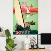 Ägypten Der Nil Poster (Heimbüro)