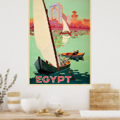 Ägypten Der Nil Poster (Küche)
