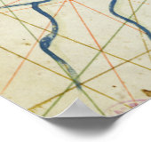 Ägypten, der Nil und Kairo Poster (Ecke)