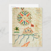 Ägypten, der Nil und Kairo Postkarte (Vorne/Hinten)