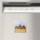 ÄGYPTEN: Die erste Pyramidenregelung mit dem Funny Magnet (In Situ (Geschirrspüler))