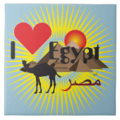 Ägypten - Egypt Fliese (Vorderseite)