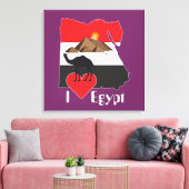 Ägypten - Egypt Leinwand (Insitu (Wohnzimmer))