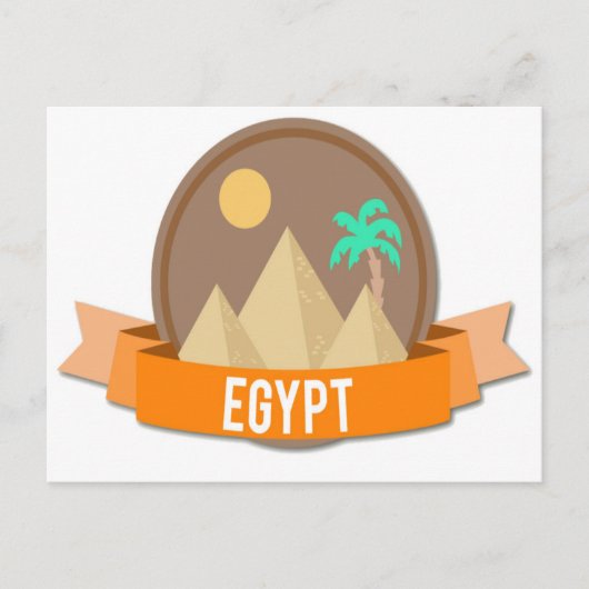 Ägypten einzigartig postkarte (Vorderseite)
